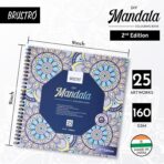 Brustro DIY Mandala Colouring Book 2nd Edition - Image 2