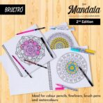 Brustro DIY Mandala Colouring Book 2nd Edition - Image 4