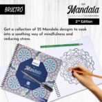 Brustro DIY Mandala Colouring Book 2nd Edition - Image 3