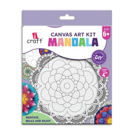 DIY Mandala Canvas Art Kit 4