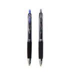 Uniball Signo UMN207 0.7 mm Retractable Gel Pens, Blue, Black Ink, Pack of 1