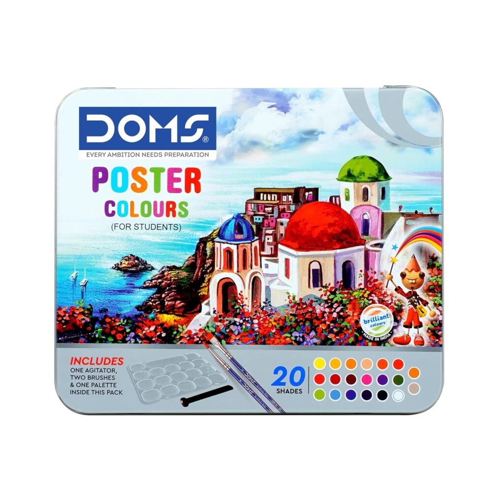 Doms Poster Colours Set of 20 Shades