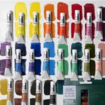 Winsor and Newton Winton oil colour access set with 20 tubes of 12ml artist oil paints for canvas painting