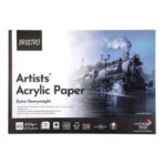 BRUSTRO Artists' Acrylic Glued Pad 400 GSM A3-12 Sheets