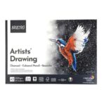 BRUSTRO Artist Drawing Glued Pad 200 GSM, A3, 24 Sheets