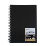 Brustro Artists Wiro Bound Sketch Book Journal, A4 Size,156 Pages 110 GSM