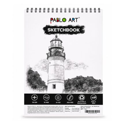 Pablo Art Sketchbook A4 Spiral Binding