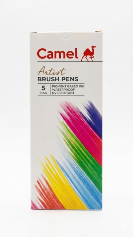 Camel Artist Brush Assorted Pack of 5Pens