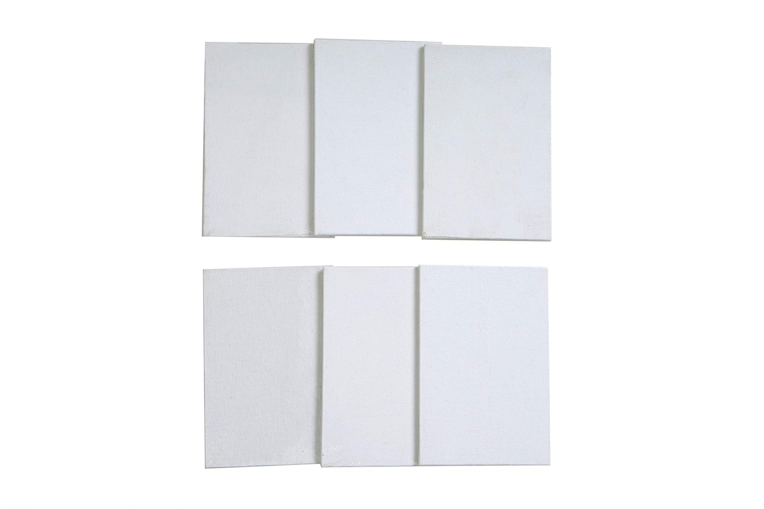 BR Canvas Board 4x6 Brustro Canvas Board Medium Grain 4X6 (Pack of 6)