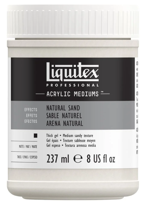 Screenshot 2026-10-23 195558 Liquitex Natural Sand Texture Gel – 237ml - Image 1
